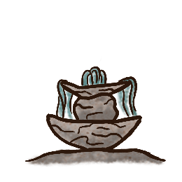 Water Shrine Building art